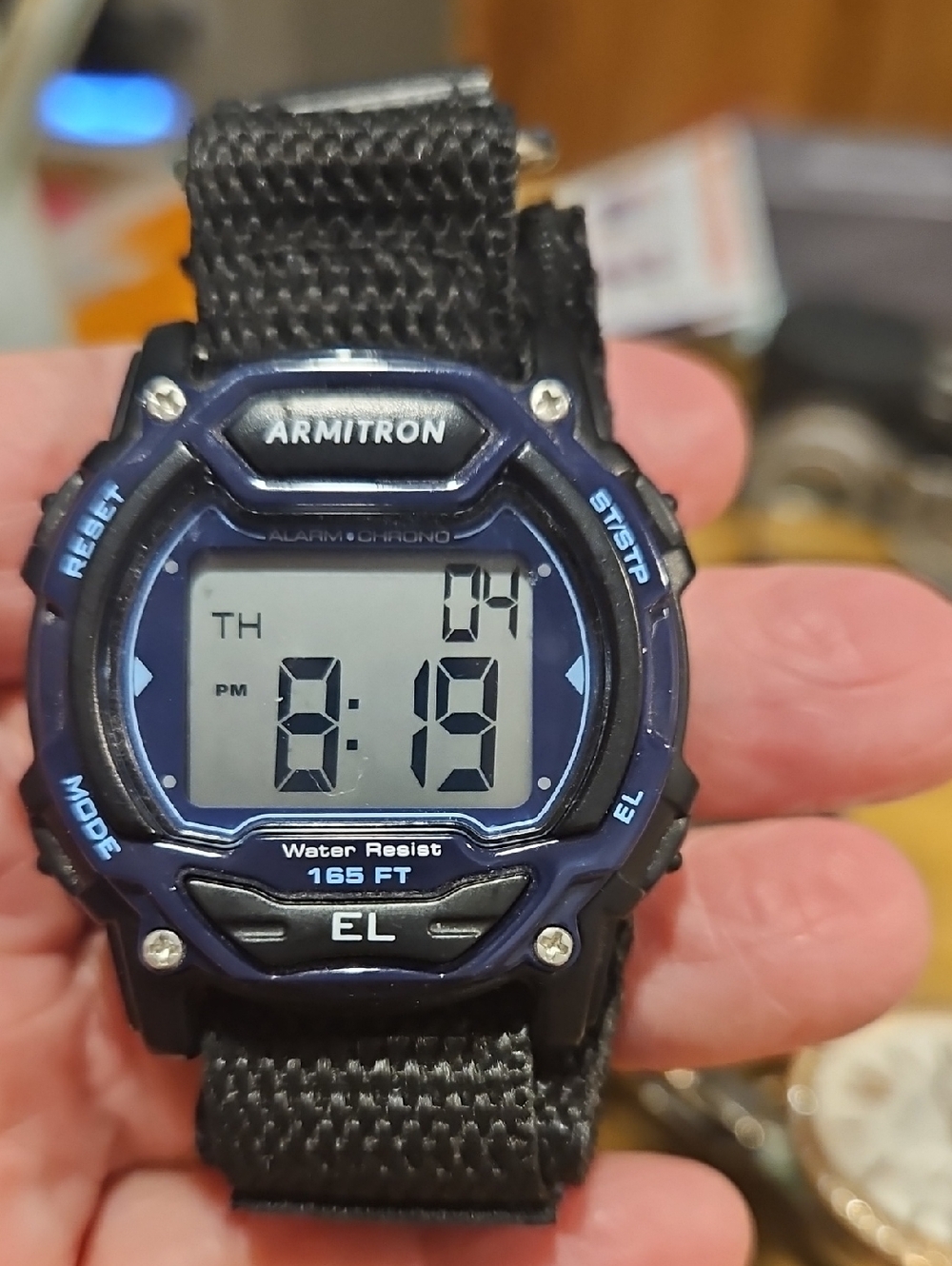 Armitron Digital Sport Watch - Black & Blue